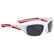 Alpina Flexxy Youth white matt-red - Cycling Glasses