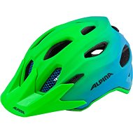Alpina Carapax Jr. Flash green-blue M - Bike Helmet