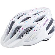 Alpina FB Jr. Flash white polka dots M - Bike Helmet
