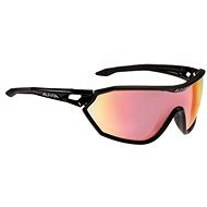 Alpina S-Way QVM + fekete matt - Kerékpáros szemüveg