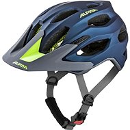 ALPINA CARAPAX 2.0 Dark Blue-Neon - Bike Helmet