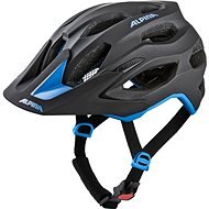 ALPINA CARAPAX 2.0, Black-Blue, 52-57cm - Bike Helmet