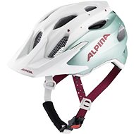 Alpina Carapax Jr, Matte Pistachio Cherry, size 51-56cm - Bike Helmet