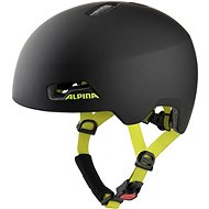 ALPINA HACKNEY black-neon yellow matt 51-56cm - Bike Helmet