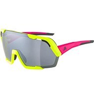 Alpina Rocket Bold neon-pink yellow matt - Cycling Glasses