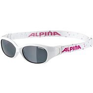 Alpina Sports Flexxy Kids white-dots gloss - Cycling Glasses