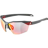 Alpina Twist SIX HR QV midnight-grey red matt - Cycling Glasses