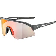 Alpina Sonic HR QV midnight-grey matt - Cycling Glasses