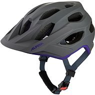 Alpina Apax Mips midnight-grey purple matt 52 – 57 cm - Prilba na bicykel