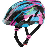 Alpina Pico Flash neon-blue pink gloss 50-55 cm - Bike Helmet
