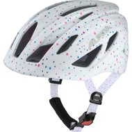Alpina Pico Flash white polka dots gloss 50-55 cm - Bike Helmet