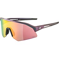 Alpina Sonic HR Q-Lite black purple metallic matt - Cycling Glasses