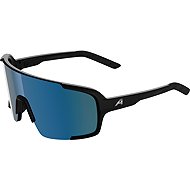Alpina Lumin black matt, blue - Cycling Glasses