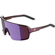 Alpina Lumin black purple matallic matt - Cycling Glasses