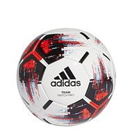 Adidas TEAM Match Ball, WHITE / BLACK / SOLRED / BR, size 5 - Football 