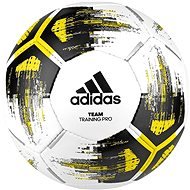 Adidas TEAM TrainingPr, WHITE/SYELLO/BLACK/IR, veľkosť 3 - Futbalová lopta