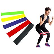 Alum Resistance training rubber set 5pcs - Resistance Band