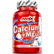 Amix Nutrition Ca + Mg + Zn, 100 tbl - Minerály