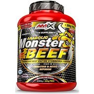 Amix Nutrition  Anabolic Monster Beef 90 % Protein, 2200 g, Strawberry-Banana - Proteín