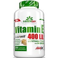 Amix Nutrition Green Day Vitamin E 400 I.U. Life+, 200 kapslí - Vitamíny