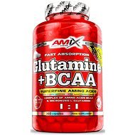 Amix Nutrition L-Glutamin + BCAA, 360 cps - Aminokyseliny
