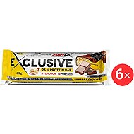 Amix Nutrition Exclusive Protein Bar, 6 x 85g, Banana-Chocolate - Protein Bar