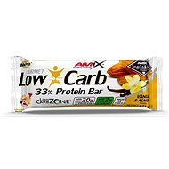 Amix Nutrition Low-Carb 33% Protein Bar, 60g, Vanilla-Almond - Protein Bar