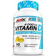Amix Nutrition Vitamin D, 4000 IU, 90cps - Vitamin D