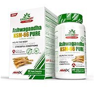 Amix Nutrition ProVegan Ashwagandha KMS-66 Pure, 60 kapslí - Ashwagandha