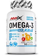 Amix Nutrition Omega 3 D3 + K2 + E 90 capsules - Omega 3