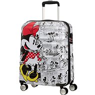 AMERICAN TOURISTER Wavebreaker Disney Minnie Comics White vel. S - Suitcase