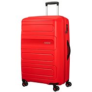 American Tourister SUNSIDE SPINNER 77 EXP Sunset Red - Suitcase