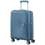 American Tourister Soundbox Spinner 55 EXP Stone Blue - Cestovný kufor