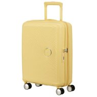 American Tourister Soundbox Spinner 55 EXP Pastel Yellow - Suitcase
