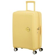 American Tourister Soundbox Spinner 67 EXP Pastel Yellow - Suitcase