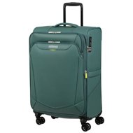 American Tourister Summerride Spinner S EXP - COATED Dark Forest - Suitcase