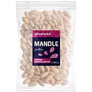 Allnature Shelled Roasted Salted Almonds 1000 g - Nuts
