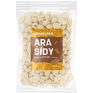 Allnature Roasted unsalted shelled peanuts 250 g - Nuts
