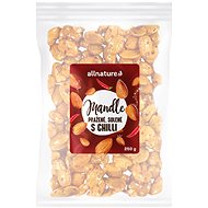 Allnature Roasted almonds salted with chilli 250 g - Nuts