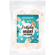 Allnature Peanut lumps in white chocolate 100 g - Nuts