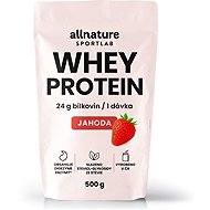 Allnature Sportlab Whey protein strawberry 500 g - Protein