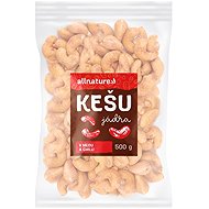 Allnature Cashews in honey and chilli 500 g - Nuts