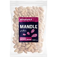 Allnature Shelled roasted salted almonds 500 g - Nuts