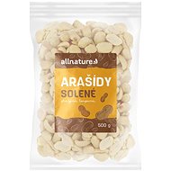 Allnature Shelled roasted salted peanuts 500 g - Nuts