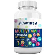 Allnature Multivitamin 30 tbl. - Dietary Supplement