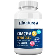 Allnature Omega 3 30 tob. - Omega 3