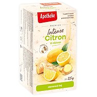 Apotheke Lemon and ginger tea 20 × 2,5 g Intense - Tea