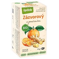 Apotheke BIO Ginger Tea with Orange 20 × 1.5g - Tea