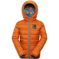 Alpine Pro Idiko 2 Dětská Oboustranná Bunda Hi-Therm oranžová - Bunda