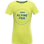 Alpine Pro Yvato Dětské Bavlněné Triko zelená - T-Shirt